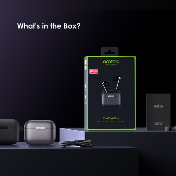 Oraimo FreePods Pro+ Hybrid ANC True Wireless Earbuds