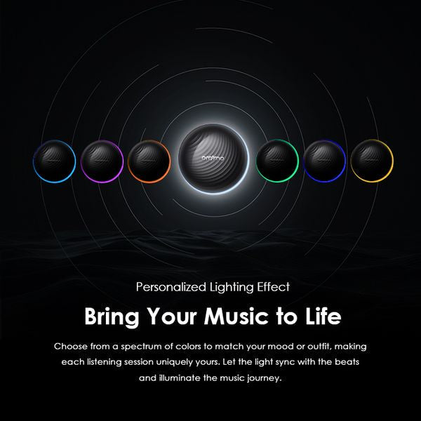 Oraimo Freepods 5 ANC True Wireless Earbuds, IPX4 Water Proof, BT V5.4, 300mAh, Grey, OTW-630