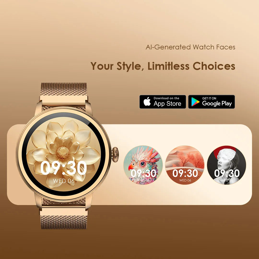 Watch Muse – 1.32" AMOLED Health Tracking, 120 Sports Modes, 7-Day Battery, IP68 Waterproof