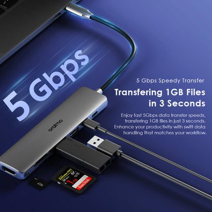 Oraimo PowerTrans USB Hub 7-IN-1