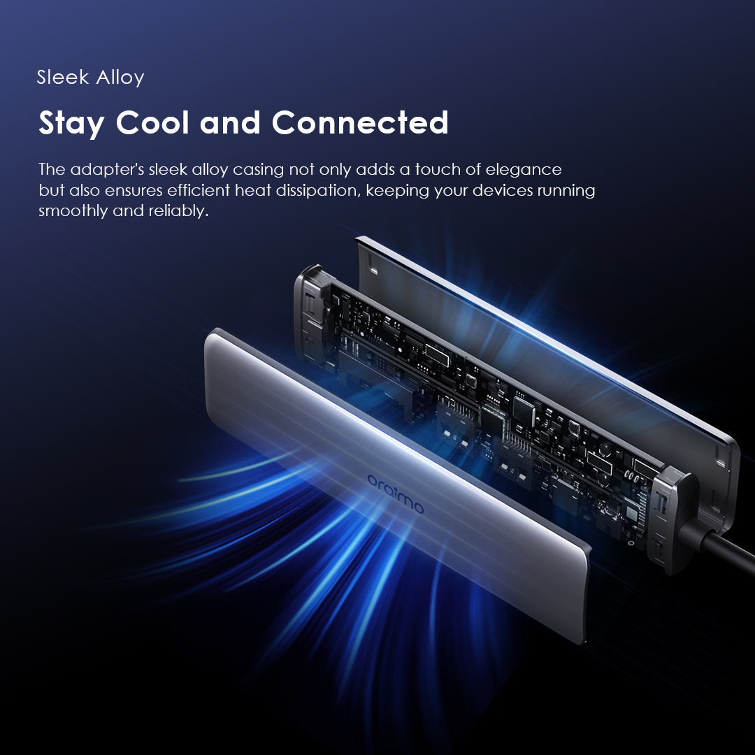 Oraimo PowerTrans USB Hub 7-IN-1