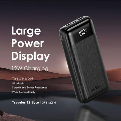 Oraimo Traveler 12 Byte 20000mAh 12W Power Bank