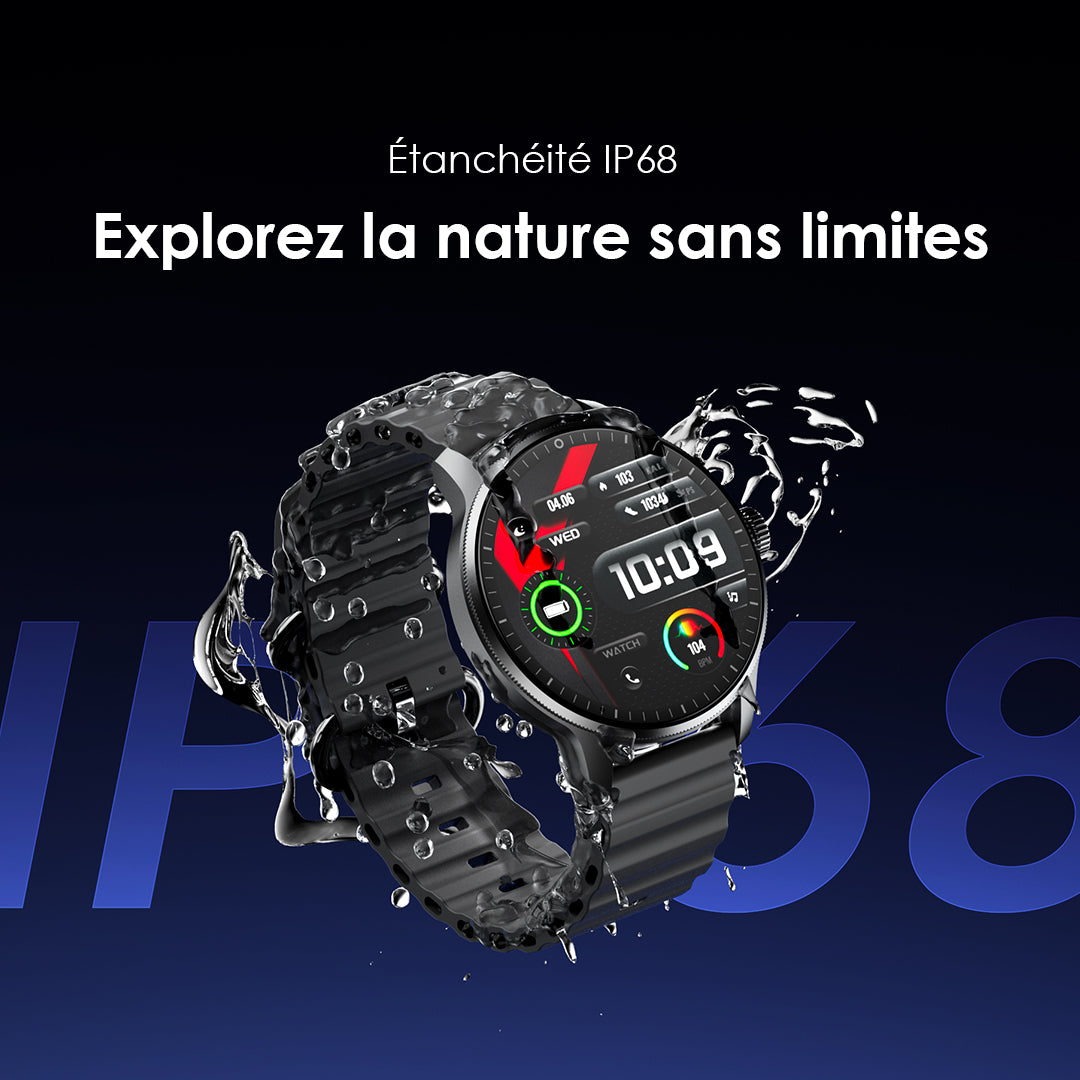 Watch 5R Pro – AMOLED with Bluetooth Calls & 32-Day Battery