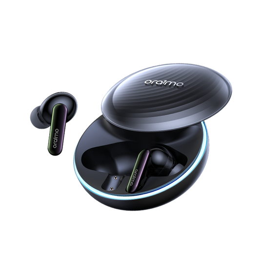 Oraimo  Freepods 5  ANC True Wireless Earbuds, IPX4 Water Proof, BT V5.4, 300mAh, Grey, OTW-630