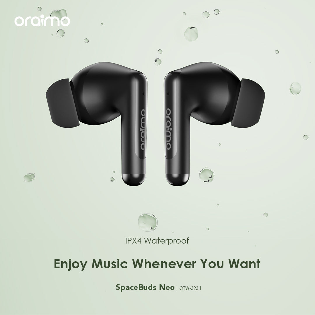 Oraimo SpaceBuds Neo – BT 5.4, 30h Battery & ENC