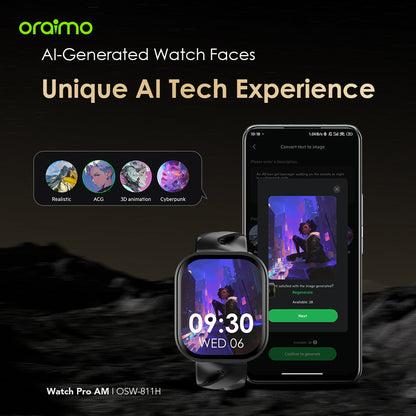 Watch Pro AM – 1.85" AMOLED, Bluetooth Calls, 14-Day Battery