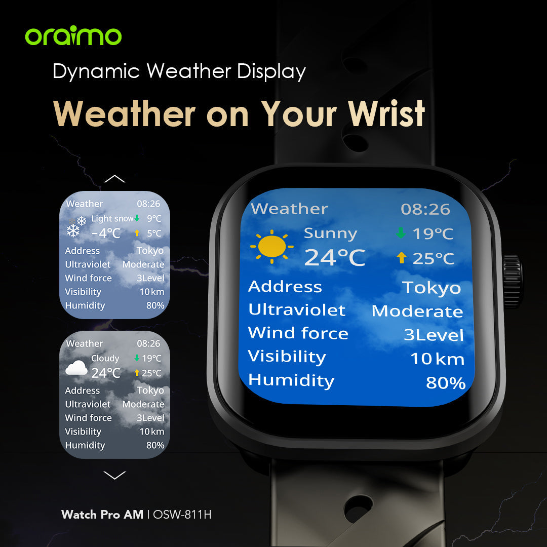 Watch Pro AM – 1.85" AMOLED, Bluetooth Calls, 14-Day Battery