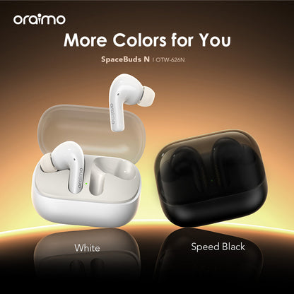 Oraimo SpaceBuds N – ANC, 38h Battery & Multi-Device Pairing
