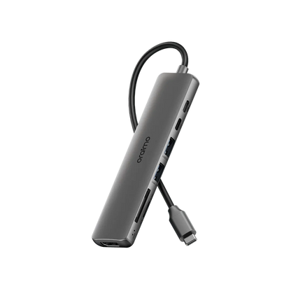 Oraimo PowerTrans Hub USB-C 7 in 1 Multifunctional Adapter Docking Station