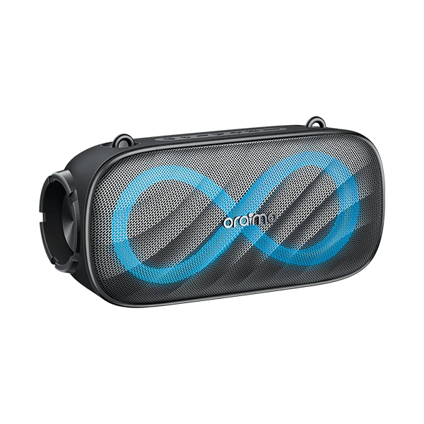 Oraimo SpaceBox – Bluetooth Speaker with Bass Boost, LED Light & 30h Battery