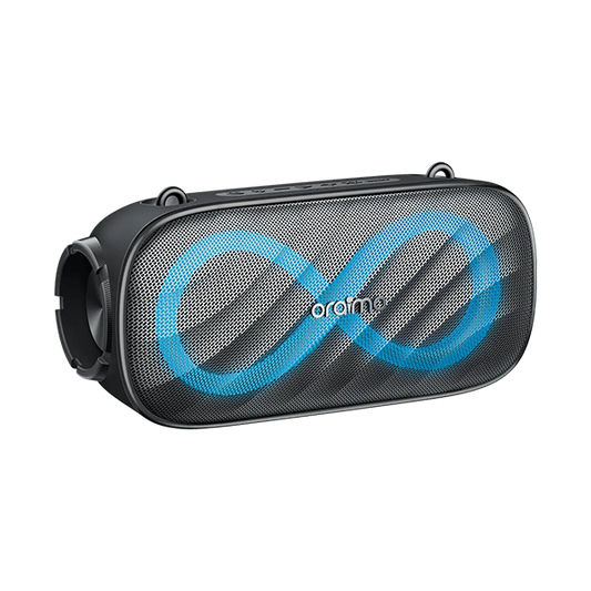 Oraimo SpaceBox – Bluetooth Speaker with Bass Boost, LED Light & 30h Battery