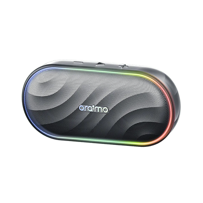 Oraimo SpaceBox – Bluetooth Speaker with Bass Boost, LED Light & 30h Battery