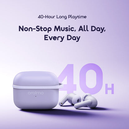 Oraimo SpaceBuds Lite – 40h Playtime, ENC Calls & Powerful Bass