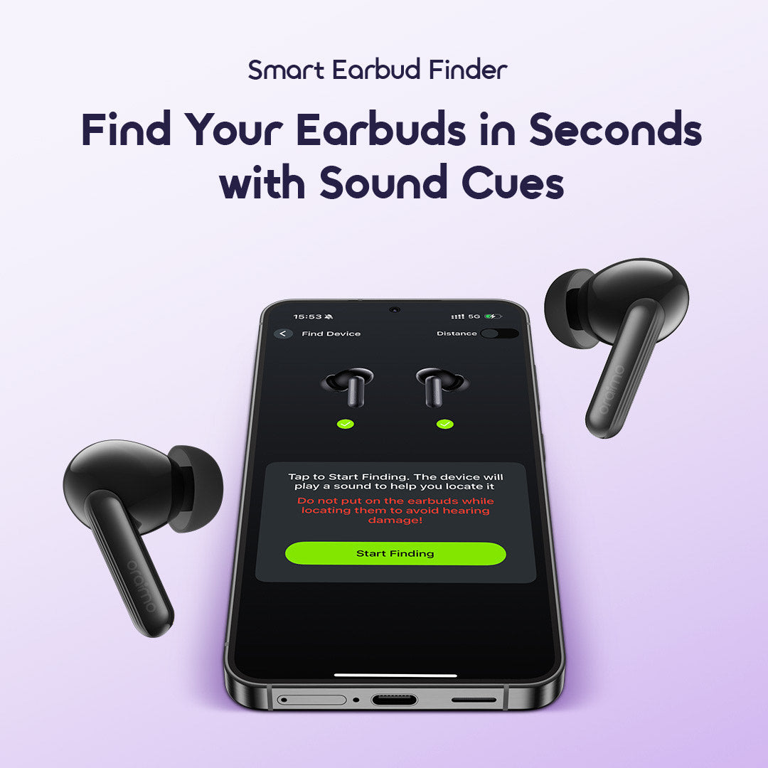 Oraimo SpaceBuds Lite – 40h Playtime, ENC Calls & Powerful Bass
