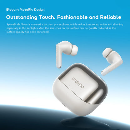 Oraimo SpaceBuds Neo+, ANC, 30h Playtime & Sound360™ Spatial Audio