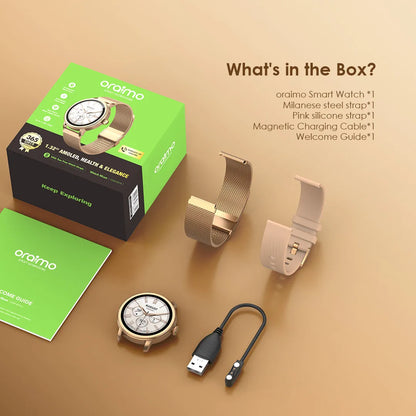 Watch Muse – 1.32" AMOLED  Health Tracking, 120 Sports Modes, 7-Day Battery, IP68 Waterproof