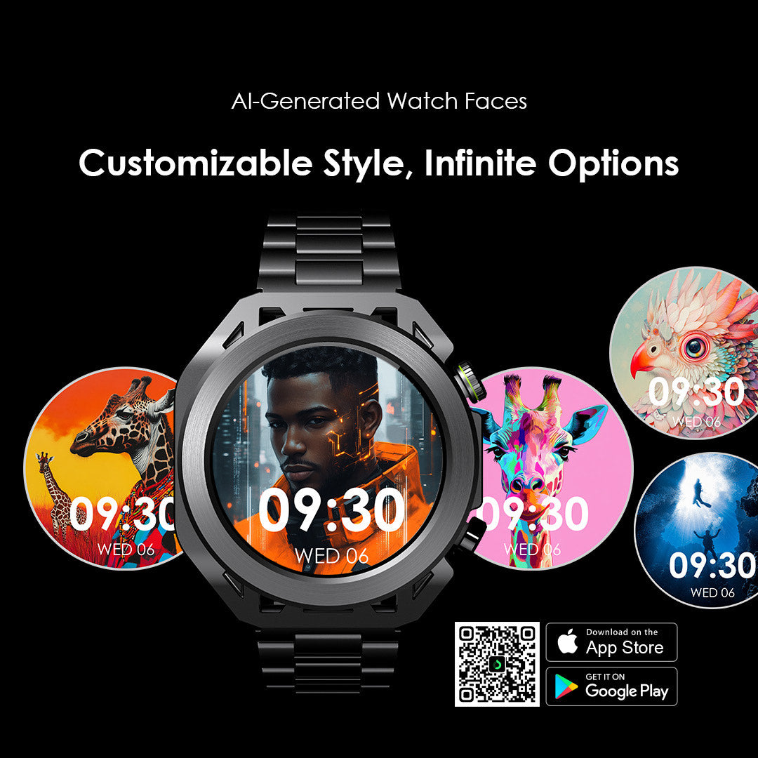 Watch Pro X – 1.43" AMOLED, 30-Day Battery & Premium Craft Design