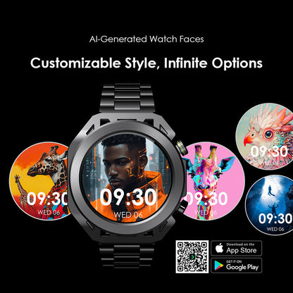 Watch Pro X – 1.43" AMOLED, 30-Day Battery & Premium Craft Design
