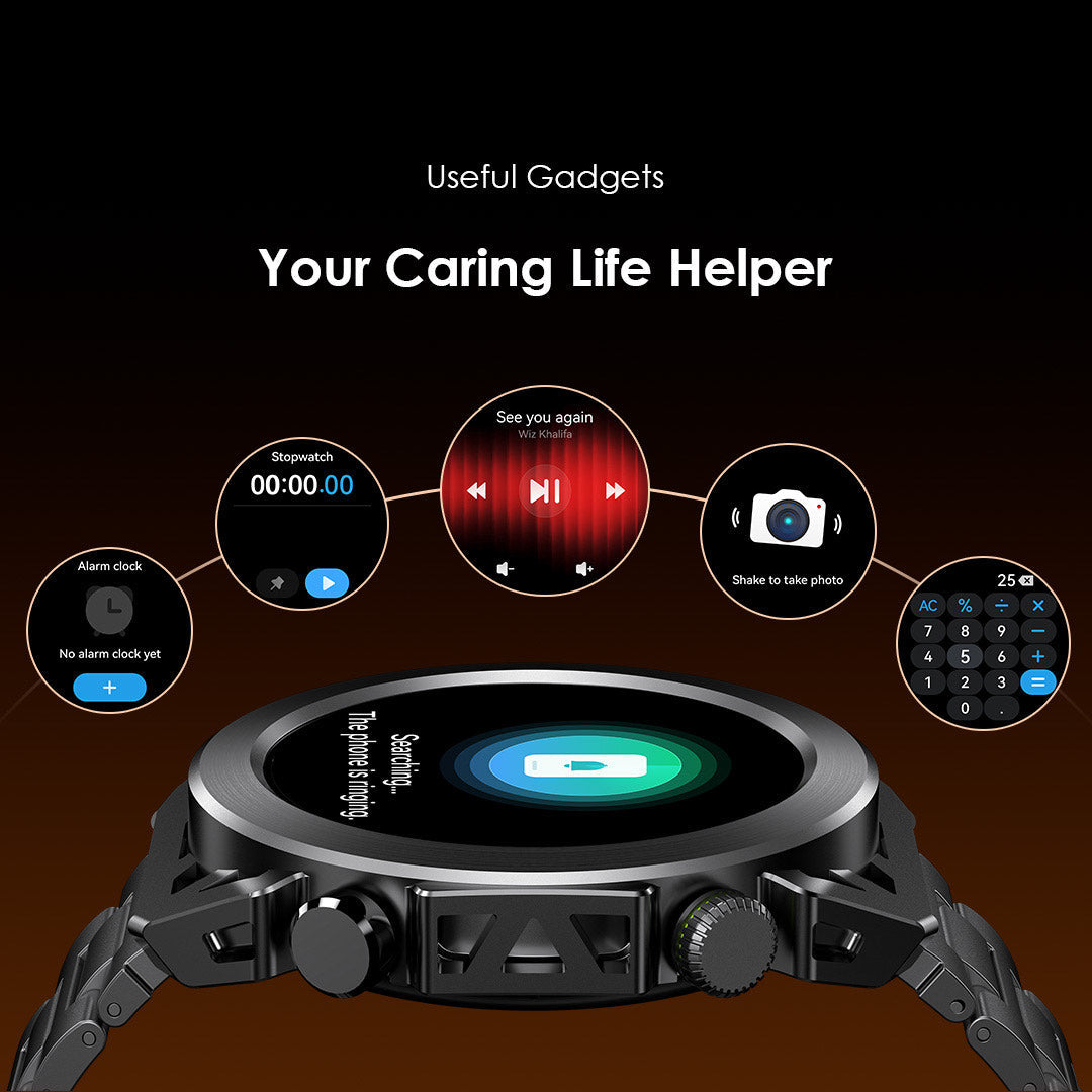 Watch Pro X – 1.43" AMOLED, 30-Day Battery & Premium Craft Design