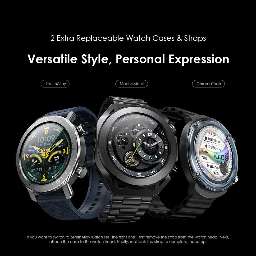Watch Pro X – 1.43" AMOLED, 30-Day Battery & Premium Craft Design